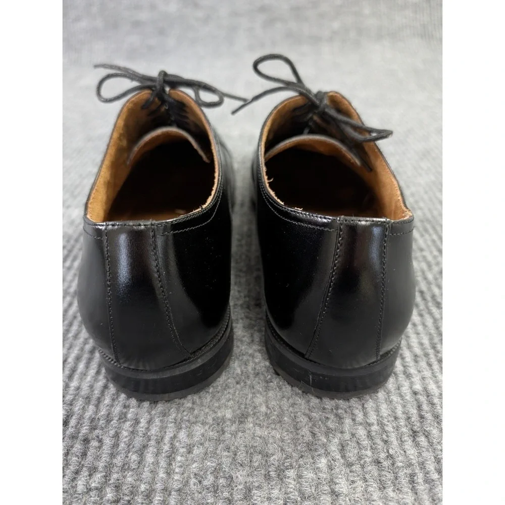 Florsheim Corbetta Cap Toe Oxford Mens 9 Black Leather Business Smart Casual‎